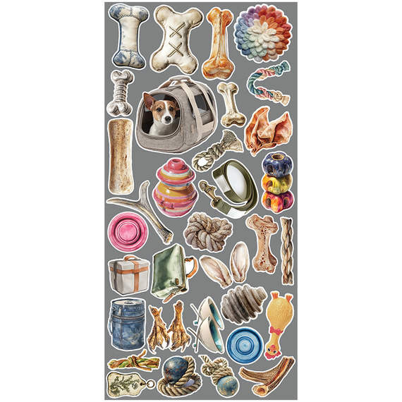 Scrapbooking-Zubehör-Set - Craft o'clock - Dogs