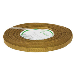 Ripsband 6 mm, gold 22,5 Meter