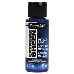 DECOART Extreme Sheen Farbe Acrylfarben Metallic Efffekt 59 ml, Deep Sapphire