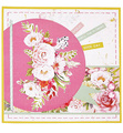 STUDIO LIGHT  30 Blatt 15x15cm Scrapbooking Papier 170g - Say it with Flowers