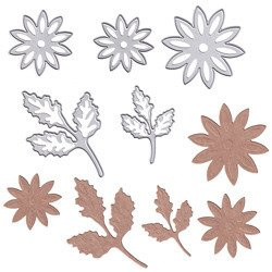 STANZFORM Präge Stanzschablone Scrapbooking Cutting Die, Blu