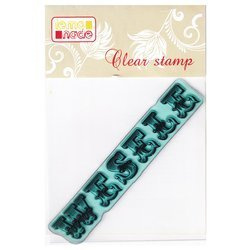 LEMONADE Transparent Acryl Stempel Motivstempel - Wesele Untertitel PL