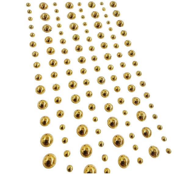 Selbstklebende Kristalle Mix blau 4mm - 600St