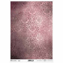 ITD Reispapier Decoupage Bastelpapier, Damast R1944