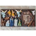 PRIMA SILIKONFORM Mold Abformen Gießen Mould, Holy Night Nativity