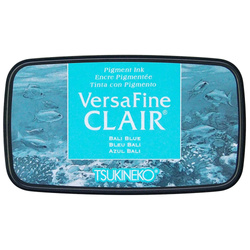 Tsukineko Versafine Clair Pigment Ink Pad - Bali Blue