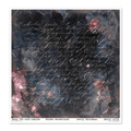 ITD COLLECTION Scrapbooking Papier Set 30x30 cm - Winter's Tale in blue