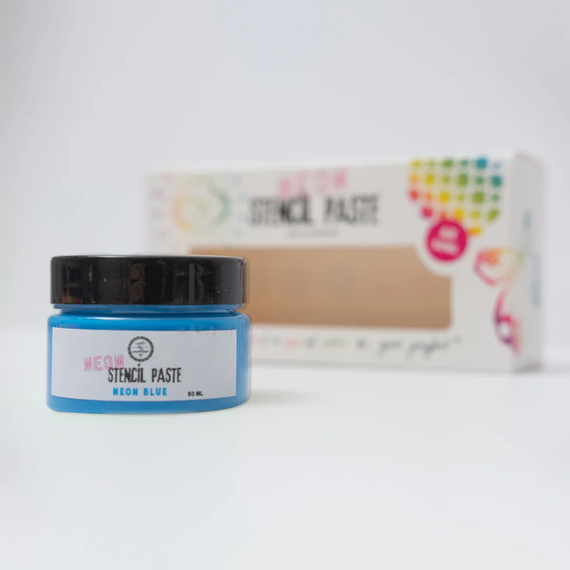 Schablonenpaste - Stencil Paste - Neon farbe