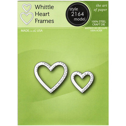 Stanzform Präge Stanzschablone Cutting Die - Poppystamps - Whittle Heart Frames
