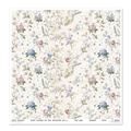 ITD COLLECTION Setz 11Stk 30x30cm Scrapbooking Papier - Floral Shabby Chic