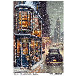 Reispapier für Decoupage A4 - Ciao Bella - Toy Shop