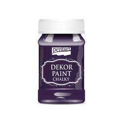 Dekor Paint Kreidefarbe bishop lila - bishop purple 100ml - PENTART