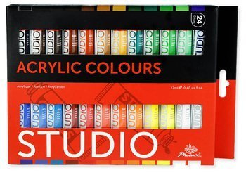 Phoenix Acrylfarben-Set 24x12 ml 