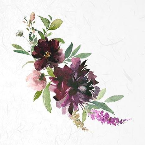 ITD - Reispapier-Set - ITD - RSM019 Blumen