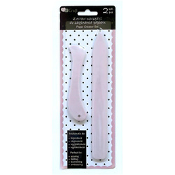  Set mit Falz- und Papierfalzwerkzeugen für Papierbastelarbeiten 2 stk.