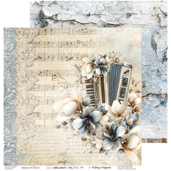 Scrapbooking Papier Set 30x30 - Craft o'clock - Sprites of Harmony