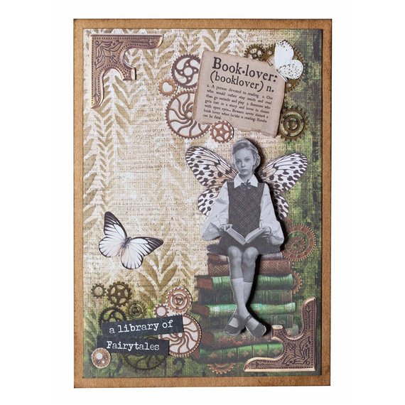 STUDIO LIGHT AUFKLEBER Dekor Stickers Scrapbooking - Fairy Winter