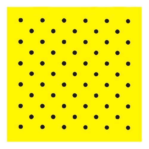 ITD Mixed Media Schablone STENCIL für Decoupage Scrapbooking 16x16, ST0002 in Tupfen gepunktet