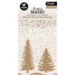 STUDIOLIGHT Mixed Media Schablone STENCIL für Decoupage Scrapbooking - Winter land