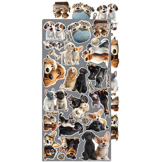 Scrapbooking-Zubehör-Set - Craft o'clock - Dogs