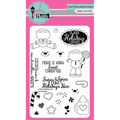 PINK & MAIN - Transparent Stempel Motivstempel Clear Stamp - Cocoa Kisses Kakao-Lebkuchenmann