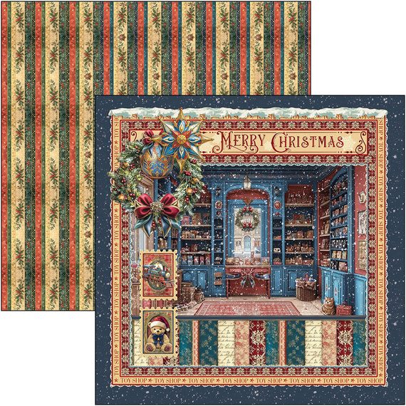 Scrapbooking Papier Set 30x30 cm – Paper Pad - Bastelpapier - Ciao Bella – Toy Shop