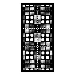 3D Schablone 12x25cm - Stamperia - Gear Up Stoff