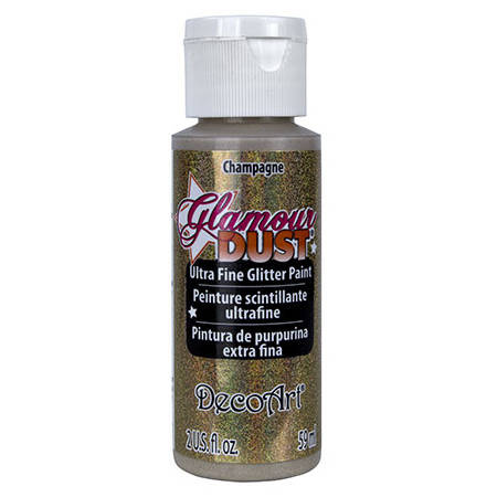 DECOART - Glitzerfarbe - Glamour Dust - Champagne Gold