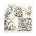 ITD COLLECTION Setz 11Stk 30x30cm Scrapbooking Papier - Cottage in the Country