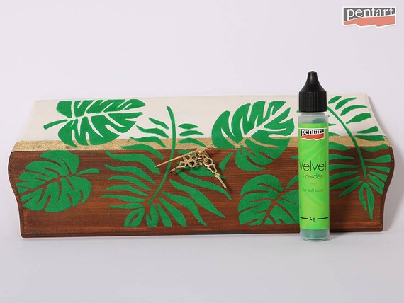 Samtpuder 30ml rot / rot - PENTART