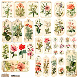 AUFKLEBER - ScrapLove -  Vintage Tag 6 - Jahrgangstag 6