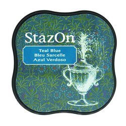 TSUKINEKO - Midi StazOn Stempelkissen - Teal Blue