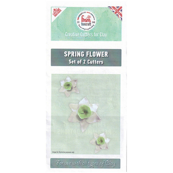 FMM Funcraft Cutters Stanzschalen - Spring Flower Set of 2 Cutters Blumen