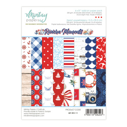 Zusätzliches Notizbuch von Scrapbooking-Papieren 15x20 - Mintay - Riviera Moments