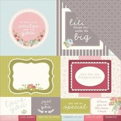 KAISERCRAFT 30x30cm doppelseitig Scrapbooking Papier Designpapier 150g Gate