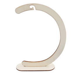 Holzkugel / Ei Ornament Ständer 17 cm