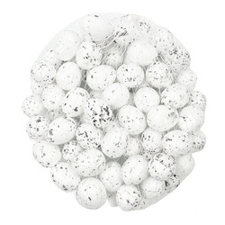 STYROPOREIER Ostern Dekoration gefleckte Eier Ostereier 72 Stück 2cm