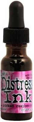Distress Ink Reinker - Picked Raspberry - Stempeltusche zum Nachfüllen Distress