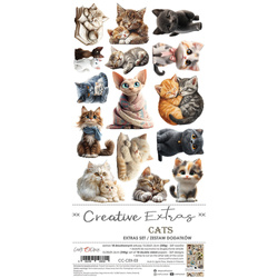 Scrapbooking-Zubehör-Set - Craft o'clock - Cats