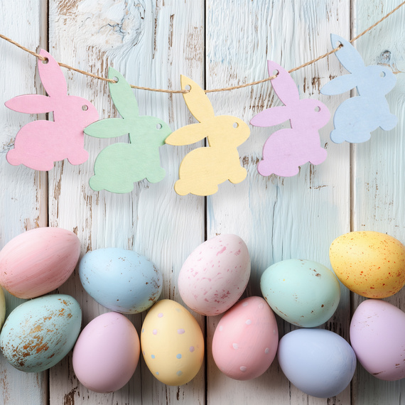 Anhänger aus Holz - Hase - Dekor