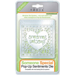 Gestanzt - Tonic Studios - Someone Special 497E Rahmen mit Beschriftung