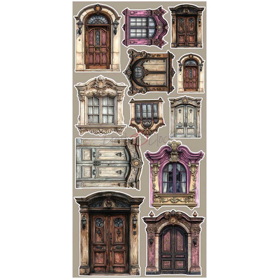 Scrapbooking-Zubehör-Set - Craft o'clock - Plum & Caramel - MIX