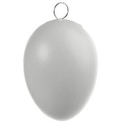 Plastikei, Osterei, für Decoupage-Dekoration 5,5cm