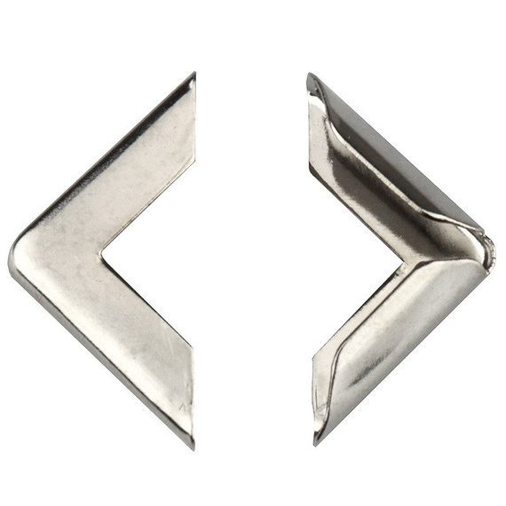 Metallecke für Alben - Nickel - 16 mm - 1 Stück PS16 