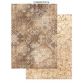 Set aus Junk Journal-Papieren, Aufklebern und Elementen - Coffee & Chocolate - Stamperia 