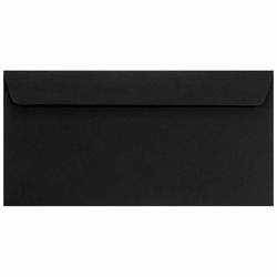 Umschlag DL HK Burano Nero schwarz 120g