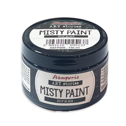 Misty Paint – Satineffektfarbe – Deep Black – 150 ml – Stamperia Art Stories