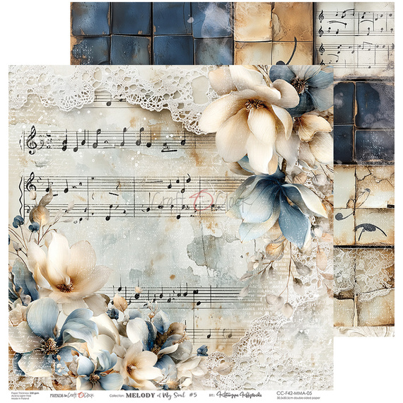 Scrapbooking Papier Set 30x30 - Craft o'clock - Sprites of Harmony