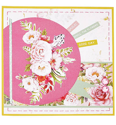 STUDIO LIGHT  30 Blatt 15x15cm Scrapbooking Papier 170g - Say it with Flowers