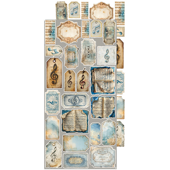 Scrapbooking-Zubehör-Set - Craft o'clock - Melody of My Soul - Melody